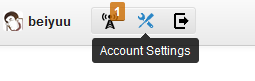 github account setting